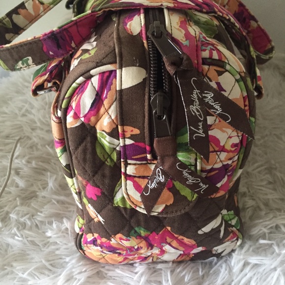 Vera Bradley Quilted Satchel - Picture 4 of 9